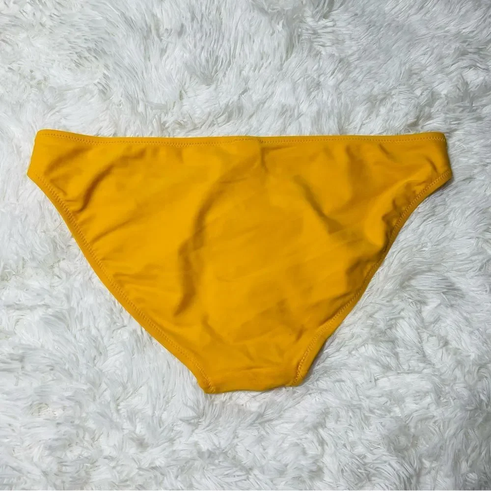 Old Navy Hipster Low Rise Bikini Bottom M Mustard‎ Yellow